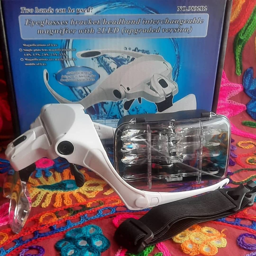 Lupa con luz Led